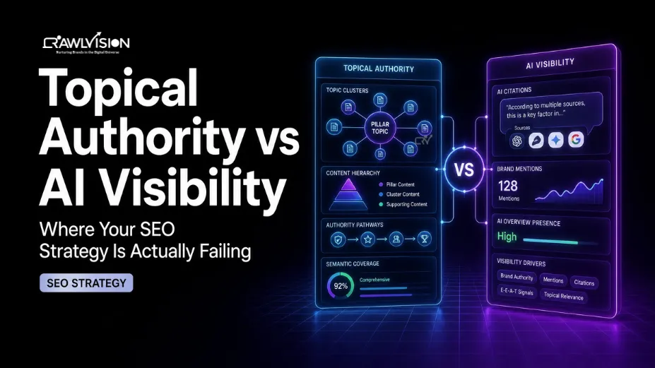 Topical Authority vs AI visibility
