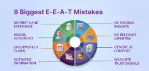 8 biggest E-E-A-T Mistakes