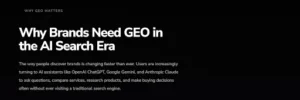 brands need geo in the ai search era